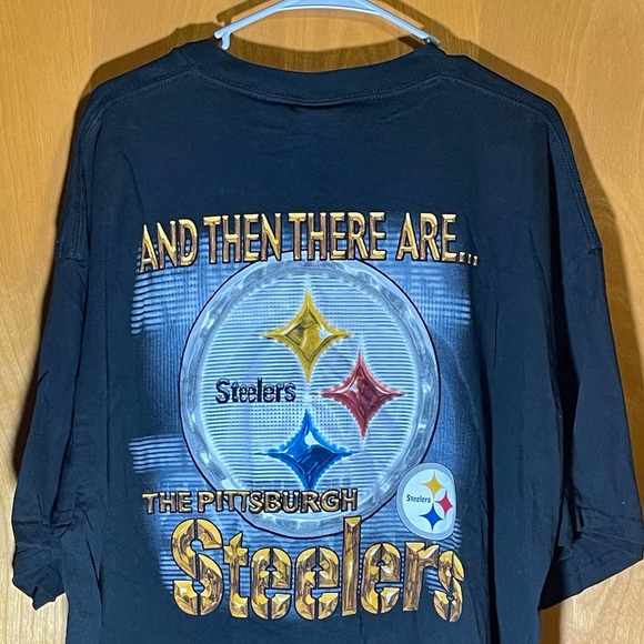 Vintage NFL Pittsburgh Steelers‎ ‘There Are Other 31 Teams” Black T-Shirt Sz XXL - Picture 8 of 10